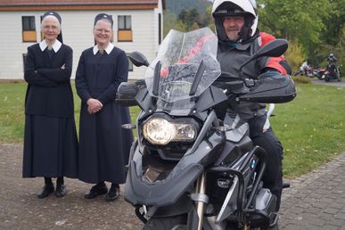 Motorrad-Gottesdienst am 1. Mai